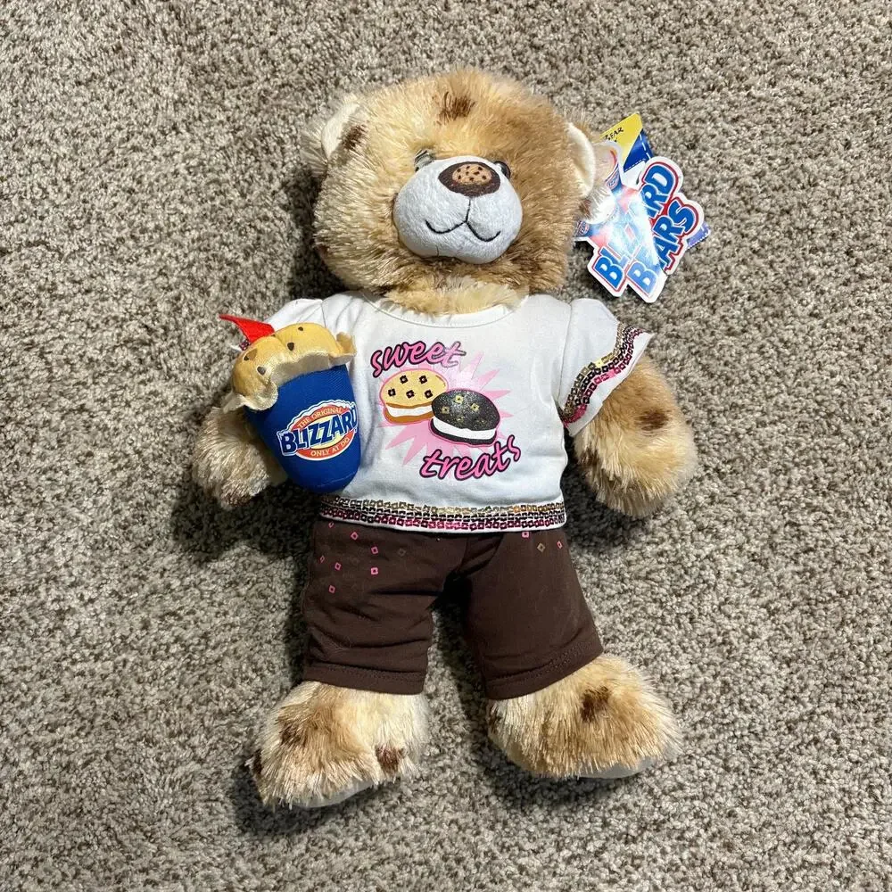 2011 Build a Bear Cookie Dough Collab Bear